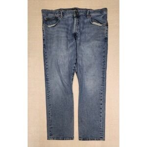 Polo Ralph Lauren Jeans Men's 42x32 Hampton Relaxed Straight Cotton Med Wash